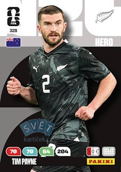 Tim Payne New Zealand Panini FIFA World Cup 2026 Adrenalyn XL #328